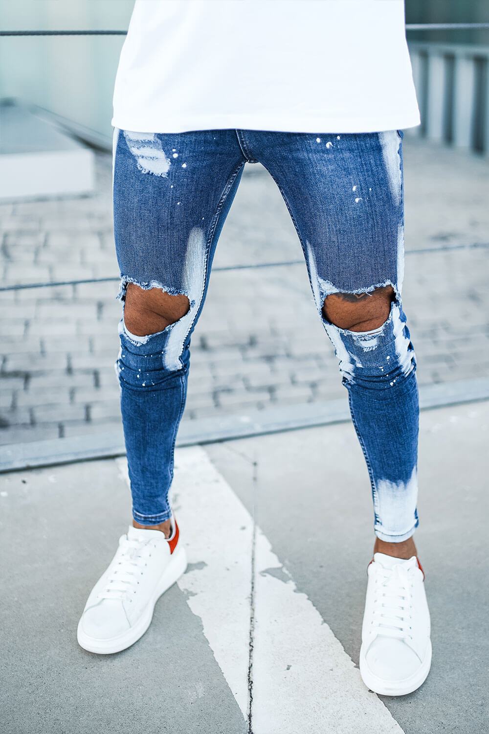 Destroyed Jeans - Bleach – exsdfportleftofsvers.com
